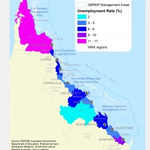 GBR Coastal Communities Unemployment Rate by LGA