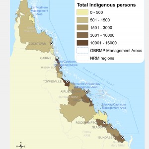 Total indigenous persons, by Local Government Area 